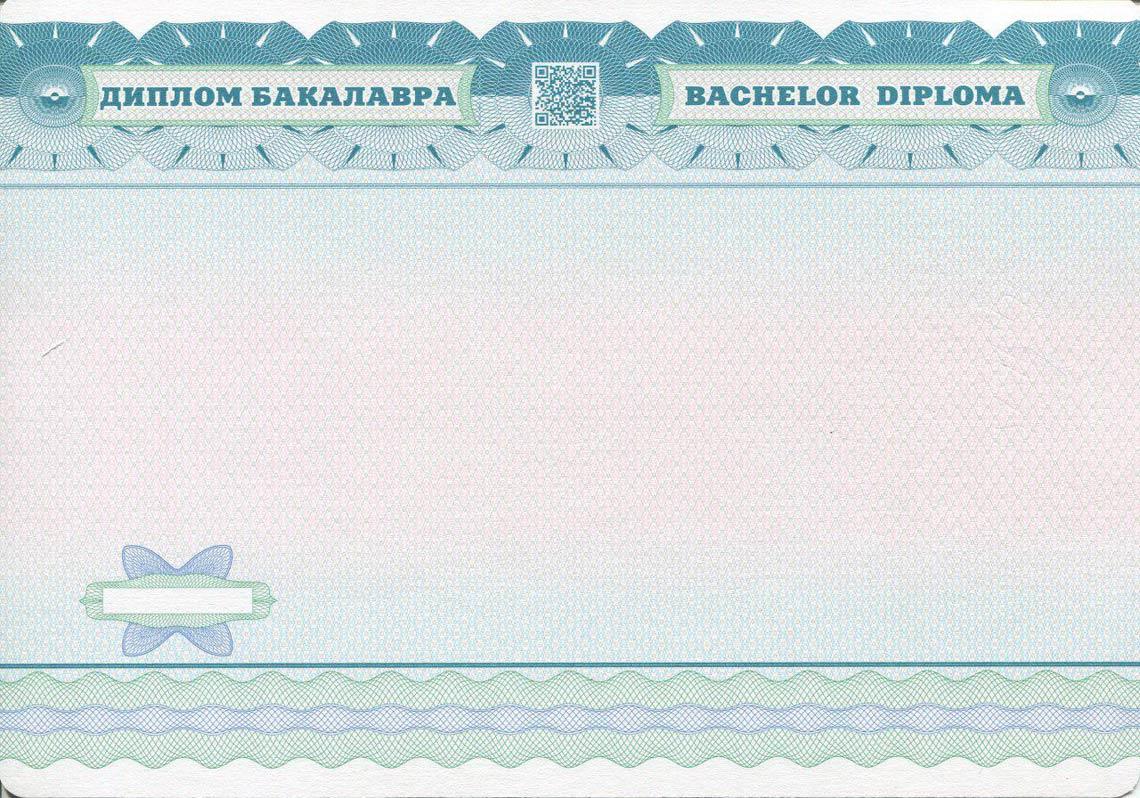 Украинский Диплом Бакалавра в Кургане 2014-2025 обратная сторона